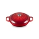 Кастрюля Le Creuset Signature Cast Iron Shallow Casserole 21180300602430 3.5 л 30 см вишнева - зображення 2