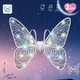 Крылья феи Shadow Angel с LED подсветкой и подвижным механизмом 65х16х64 см Розовые - изображение 5