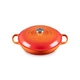 Кастрюля Le Creuset Signature Cast Iron Shallow Casserole 21180300902430 3.5 л 30 см оранжева - зображення 2