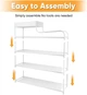 Стелаж підлоговий для взуття CLOTHES RACK ∙ Полиця - органайзер в передпокій для зберігання взуття - изображение 5