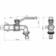Кран шаровой для полива Thermo Alliance незамерзающий 3/4" для рычажного сада. (601237) - изображение 2