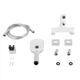 Змішувач для ванни Qtap Gemini (з душовим гарнітуром) QTGEM259CRW45683 Chrome/White - зображення 6