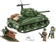 Klocki konstrukcyjne Cobi WWII M4A1 Sherman 663 elementy (5902251031268) - obraz 2