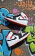Кроссовки мужские Jordan кожаные 42 черно-белые (A0919-18) - изображение 2