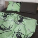 Простынь MirSon Бязь 17-0515 Noble deers lime 220 х 240 см (2200003642063) - изображение 2
