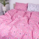 Пододеяльник MirSon Бязь 17-0528 Bunnies pink 110 x 140 см (2200003671773) - изображение 3