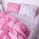 Пододеяльник MirSon Бязь 17-0528 Bunnies pink 110 x 140 см (2200003671773) - изображение 2