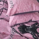 Простынь MirSon Бязь 17-0516 Noble deers pink 150 х 220 см (2200003644326) - изображение 4