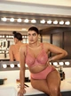 Бюстгальтер з кісточками Elomi Priya 4550 plunge з вишивкою підтримуючий для пишного бюста 80K Рожевий (889501675159 ) - зображення 5