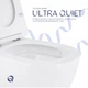 Унитаз подвесной Qtap безобедочный с сиденьем Soft-close для ванной комнаты туалет без ободка (600046) - изображение 5