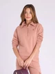 Толстовка на молнии без капюшона женская U.S. Polo Assn 21Q0024-8S00A L Mocha Mousse (786662482636) - изображение 1