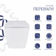 Подвесной унитаз Qtap Soft-close без ободка для ванной комнаты керамический с технологией смыва. (600103) - изображение 3