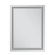 Зеркало MIXXUS PREMIUM без обрамления 80х60 см стекло 5 мм с LED Touch белое (616206) - изображение 2