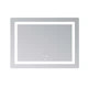 Зеркало Lidz с LED-подсветкой Touch антизапотеванием для ванной комнаты регулировка яркости (601247) - изображение 4