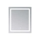 Зеркало Lidz с LED-подсветкой Touch антизапотеванием для ванной комнаты регулировка яркости (601243) - изображение 4
