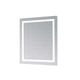 Зеркало Lidz с LED-подсветкой Touch антизапотеванием для ванной комнаты регулировка яркости (601243) - изображение 5