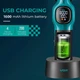 Профессиональный триммер для волос бороды и усов VGR V-886T с DLC-лезвиями, Turbo-режим, 180 минут работы Green - изображение 4