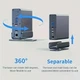 Док-станция 15в1 3xHDTV, розширення на 3 екрани, MST 4K60Hz для Macbook/MSI/Asus/Samsung/Dell/Lenovo/HP/Acer - изображение 5