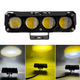 Светодиодная LED фара 48W (9-85V) - Мощное освещение с двумя режимами работы. Цвет света Бело-желтое - изображение 1