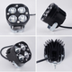 Светодиодная LED-фара рабочего света 18W (Flood) — Надежное освещение для любых условий - изображение 2