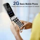 Мобільний телефон для літніх людей artfone F20 2G Dual SIM з кнопкою SOS, синій (без української та російської мови) - зображення 5