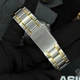 Мужские классические часы Casio MTP-1381G-1A серебристые с золотистым, чёрный циферблат - изображение 6