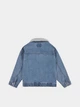 Джинсова куртка для дівчинки від бренду Levi’s колір блакитний розмір 158 см (14 років) - зображення 6