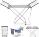 Электрическая сушилка для белья напольная Clothes Dry 230W с обогревом боковых крыльев Rainberg PRO 148х54х73 (RA-0149) - изображение 13