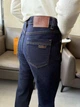Женские джинсы Brunello Cucinelli Брунело темно-синие bootcut с высокой талией S - изображение 4