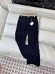 Женские джинсы Brunello Cucinelli Брунело темно-синие bootcut с высокой талией S - изображение 5