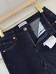Женские джинсы Brunello Cucinelli Брунело темно-синие bootcut с высокой талией S - изображение 8