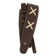 Ремень для гитары D'ADDARIO 25VDG00 VINTAGE SUEDE GUITAR STRAP (BROWN) - изображение 1