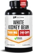 Добавка преміум-класу підтримка вуглеводного обміну та травлення Healthfare White Kidney Bean Extract 7500mg 240 капсул - зображення 1