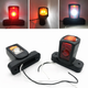 Світлодіодні габаритні LED ріжки 8,5см 12–24 V (червоний + білий + жовтий) комплект 2 шт - зображення 2