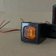 Світлодіодні габаритні LED ріжки 8,5см 12–24 V (червоний + білий + жовтий) комплект 2 шт - зображення 7