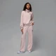 Кофта женские Jordan W J Psg Flc Hz Top S Пудровий HV0137-627 - изображение 6