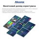 IP-видеопанель многоабонентская 2Mp Akuvox X916S с экраном 13", распознаванием лиц и считывателем EM-Marine / Mifare / NFC / BLE / QR (87-00050) - изображение 8