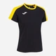 Спортивная футболка для бега женская Joma Eco Championship 901690.109 S Черная с желтым (8445456359265) - изображение 5