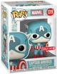 Фігурка Funko POP! Marvel Капітан Америка Retro Reimagined 10 см FNK77488 (889698774888) - зображення 2
