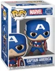 Фігурка Funko POP! Marvel MCU Archives Капітан Америка 10 см FNK83791 (889698837910) - зображення 2