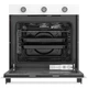 Духова шафа електрична JANTAR GFC 6008 WH - изображение 7
