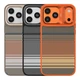 Чохол Kajsa Resort Collection Gradient Stripe with MagSafe для iPhone 17 Black - изображение 2
