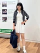 Платье короткое летнее женское Uniqlo 241006773 L Белое (1159852250) - изображение 3