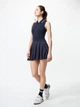 Платье короткое летнее женское Uniqlo 511257184 M Синее (1159852251) - изображение 2