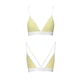 Спортивний топ з подвійними бретелями PS007 TOP yellow M - Passion - зображення 4