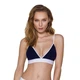 Спортивный топ с двойными бретелями PS007 TOP navy blue L - Passion - зображення 1
