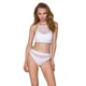 Спортивный топ с прозрачной вставкой PS006 TOP white L - Passion - изображение 2