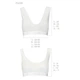 Спортивный топ из эластичного хлопка PS005 TOP white M - Passion - изображение 6