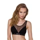 Топ з прозорою вставкою PS002 TOP black S - Passion - зображення 1
