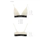 Эластичный топ с кружевом PS001 TOP ecru S - Passion - изображение 5